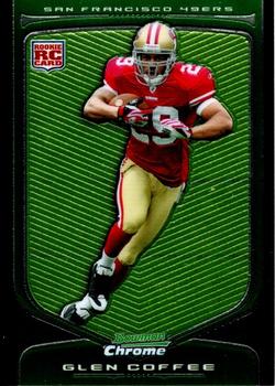 2009 Bowman Chrome #136 Glen Coffee Front