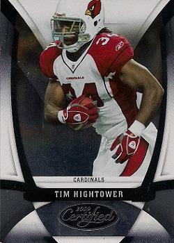 2009 Donruss Certified #5 Tim Hightower Front