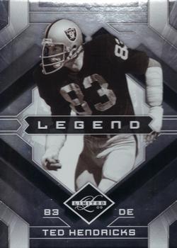 2009 Donruss Limited #138 Ted Hendricks Front