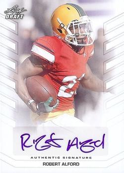 2013 Leaf Draft - Autographs #BA-RA1 Robert Alford Front