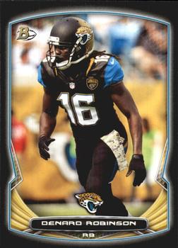 2014 Bowman - Veterans Black #18 Denard Robinson Front