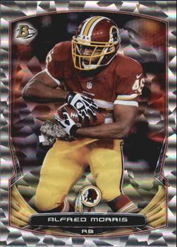 2014 Bowman - Veterans Rainbow Silver Ice #21 Alfred Morris Front