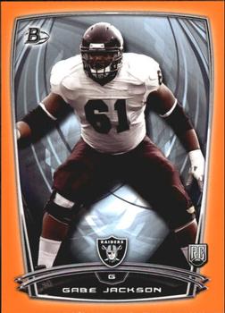 2014 Bowman - Rookies Orange #17 Gabe Jackson Front