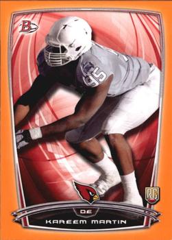 2014 Bowman - Rookies Orange #49 Kareem Martin Front