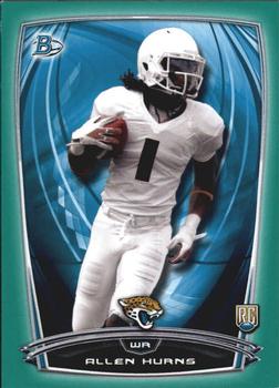 2014 Bowman - Rookies Green #109 Allen Hurns Front