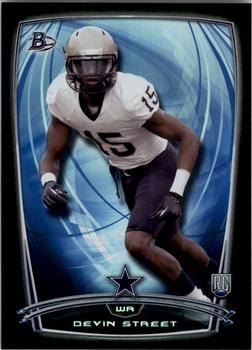 2014 Bowman - Rookies Rainbow Black #69 Devin Street Front