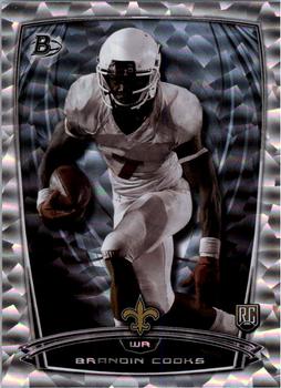 2014 Bowman - Rookies Rainbow Silver Ice #86 Brandin Cooks Front