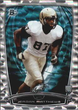 2014 Bowman - Rookies Rainbow Silver Ice #110 Jordan Matthews Front