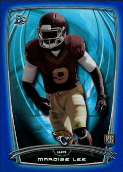 2014 Bowman - Rookies Rainbow Blue #1 Marqise Lee Front