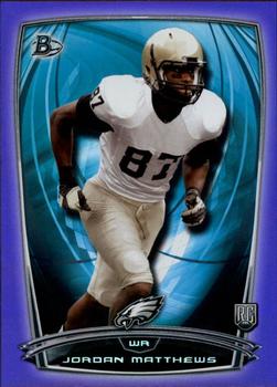 2014 Bowman - Rookies Rainbow Purple #110 Jordan Matthews Front