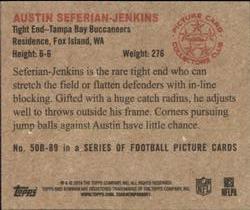 2014 Bowman - Mini #50B-89 Austin Seferian-Jenkins Back