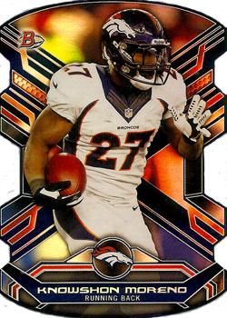 2014 Bowman - Die Cut #35 Knowshon Moreno Front