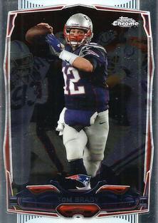 2014 Topps Chrome Mini #62a Tom Brady Front