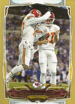 2014 Topps - Gold #38 Kansas City Chiefs Front