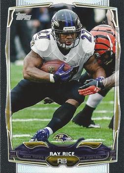 2014 Topps - Black #245 Ray Rice Front