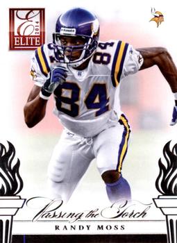 2014 Panini Elite - Passing the Torch Silver #12 Randy Moss / Cordarrelle Patterson Front