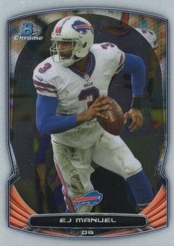 2014 Bowman Chrome #19 EJ Manuel Front