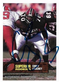 1994 Superior Rookies - Autographs #64 Corey Louchiey Front