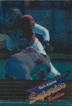 1994 Superior Rookies - Instant Impact #10 Sam Adams Front