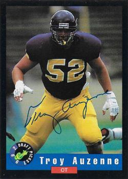 1992 Classic Draft Picks - Autographs #NNO Troy Auzenne Front