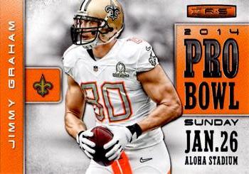 2014 Panini Rookies & Stars - Pro Bowl #PB6 Jimmy Graham Front