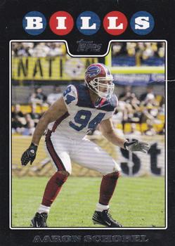 2008 Topps Buffalo Bills #4 Aaron Schobel Front