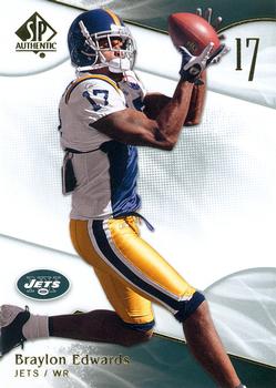 2009 SP Authentic #73 Braylon Edwards Front