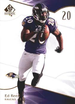 2009 SP Authentic #67 Ed Reed Front
