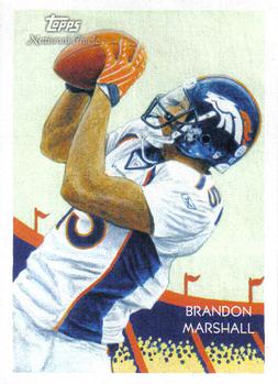 2009 Topps National Chicle #C179 Brandon Marshall Front