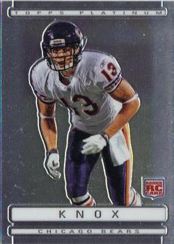 2009 Topps Platinum #155 Johnny Knox Front