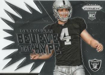2014 Panini Prizm - Believe The Hype #BH15 Derek Carr Front