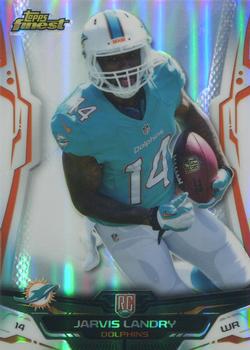 2014 Finest - Refractors #102 Jarvis Landry Front