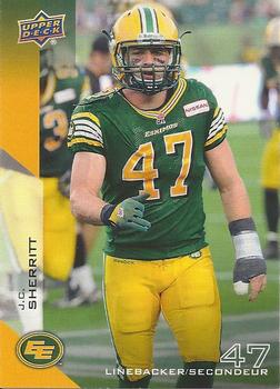 2014 Upper Deck CFL #113 JC Sherritt Front