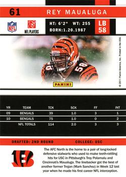 2011 Score - Updates #61 Rey Maualuga Back