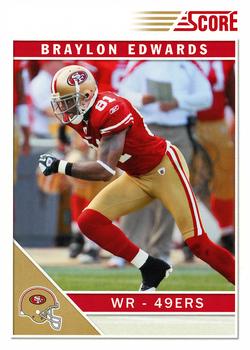 2011 Score - Updates #199 Braylon Edwards Front