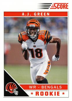 2011 Score - Updates #301 A.J. Green Front