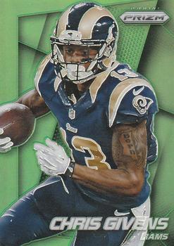 2014 Panini Prizm - Green Prizm #35 Chris Givens Front