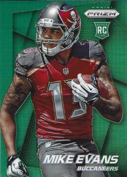 2014 Panini Prizm - Green Prizm #216a Mike Evans Front