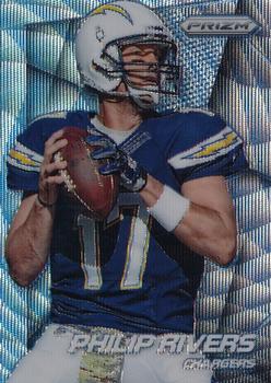 2014 Panini Prizm - Light Blue Wave Prizm #38 Philip Rivers Front