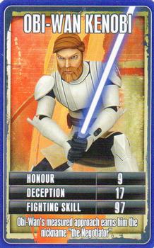 2010 Super Mini Top Trumps Star Wars Rise of the Bounty Hunters #NNO Obi-Wan Kenobi Front