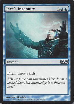 2010 Magic the Gathering 2011 Core Set #60 Jace's Ingenuity Front