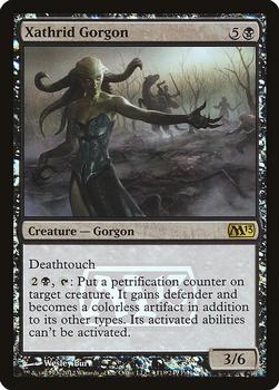 2012 Magic the Gathering 2013 Core Set #118 Xathrid Gorgon Front