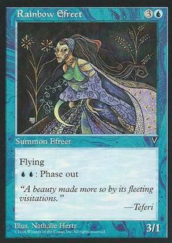 1997 Magic the Gathering Visions #NNO Rainbow Efreet Front