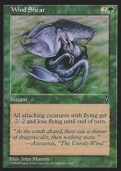 1997 Magic the Gathering Visions #NNO Wind Shear Front