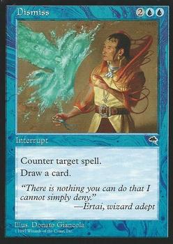 1997 Magic the Gathering Tempest #NNO Dismiss Front