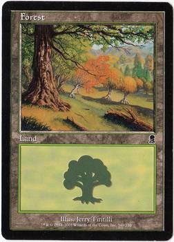 2001 Magic the Gathering Odyssey #349 Forest Front