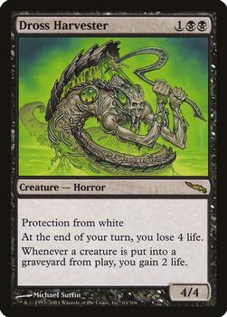 2003 Magic the Gathering Mirrodin #63 Dross Harvester Front