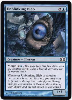 2007 Magic the Gathering Future Sight #45 Unblinking Bleb Front