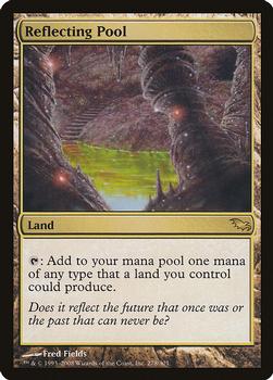 2008 Magic the Gathering Shadowmoor #278 Reflecting Pool Front