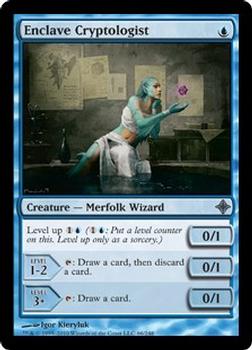 2010 Magic the Gathering Rise of the Eldrazi #66 Enclave Cryptologist Front